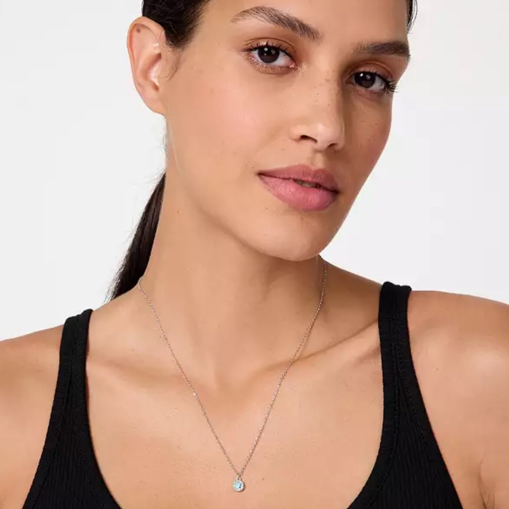 Kate Spade You’re A Gem Pave Halo Pendant NWT $59 Retail - Picture 2 of 8